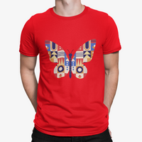 Thumbnail for Camiseta Mariposa Poligono