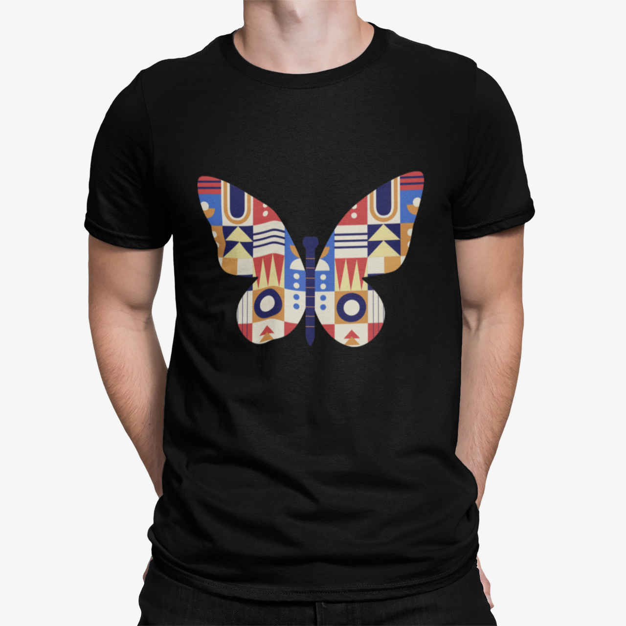 Camiseta Mariposa Poligono