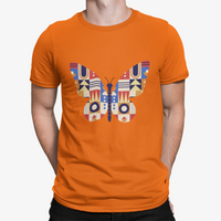 Thumbnail for Camiseta Mariposa Poligono