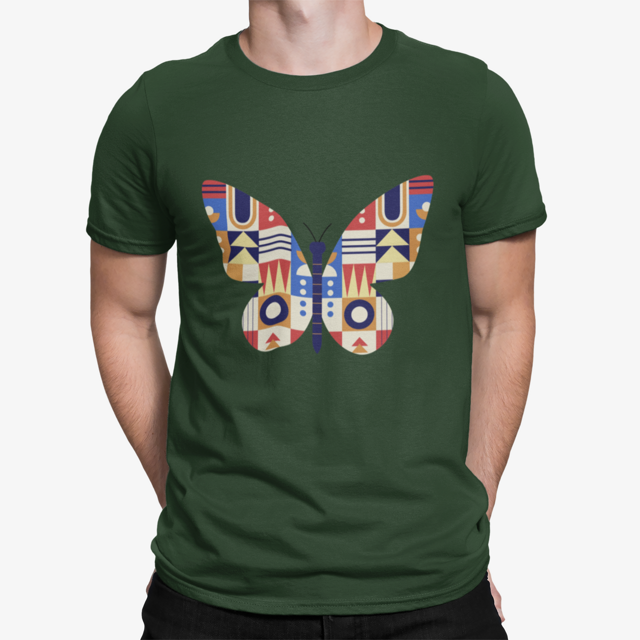 Camiseta Mariposa Poligono