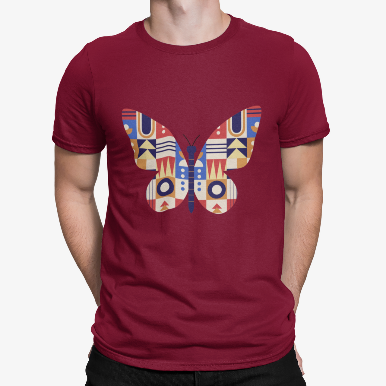 Camiseta Mariposa Poligono