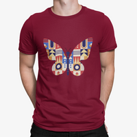 Thumbnail for Camiseta Mariposa Poligono