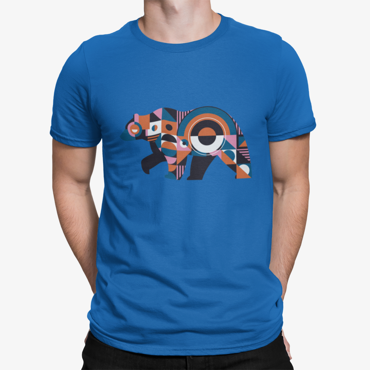 Camiseta Oso Poligono