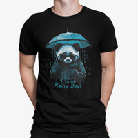 Thumbnail for Camiseta Panda Rain