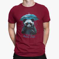 Thumbnail for Camiseta Panda Rain