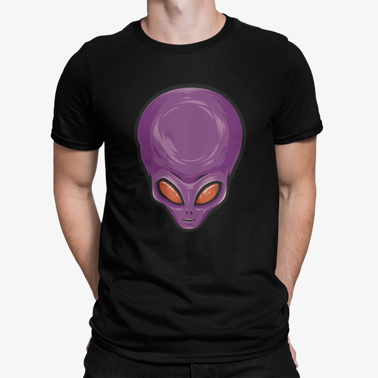 Camiseta Purple Alien