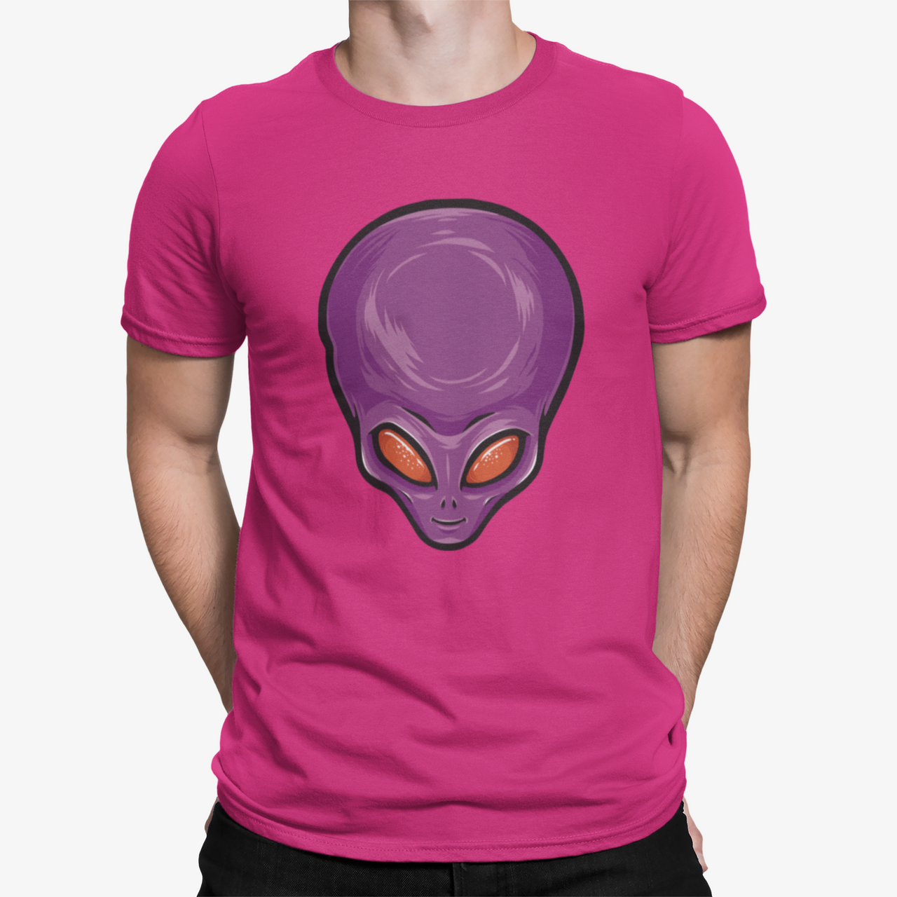 Camiseta Purple Alien
