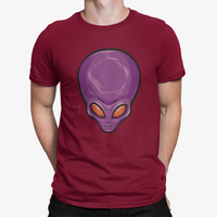 Thumbnail for Camiseta Purple Alien