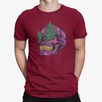 Thumbnail for Camiseta Purple Skull