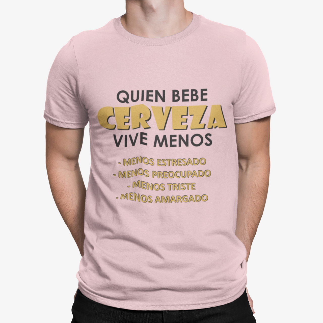 Camiseta Quien bebe cerbeza