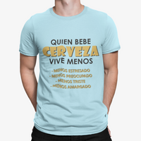 Thumbnail for Camiseta Quien bebe cerbeza