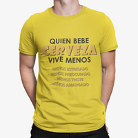 Thumbnail for Camiseta Quien bebe cerbeza