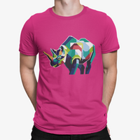 Thumbnail for Camiseta Rinoceronte Poligono