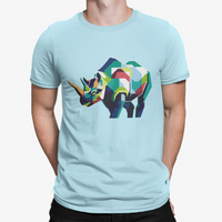 Thumbnail for Camiseta Rinoceronte Poligono