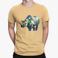 Thumbnail for Camiseta Rinoceronte Poligono