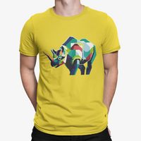Thumbnail for Camiseta Rinoceronte Poligono