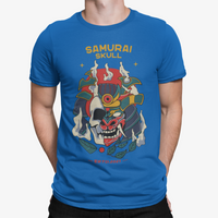 Thumbnail for Camiseta Samurai Skull