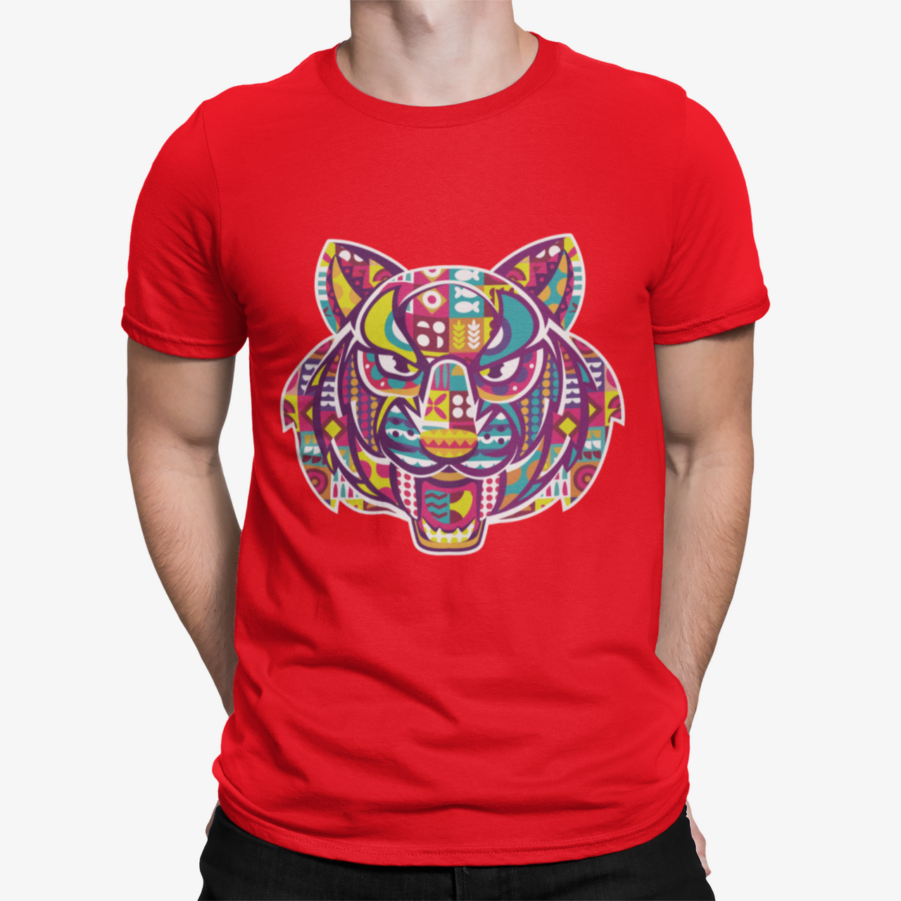Camiseta Tigre Colors