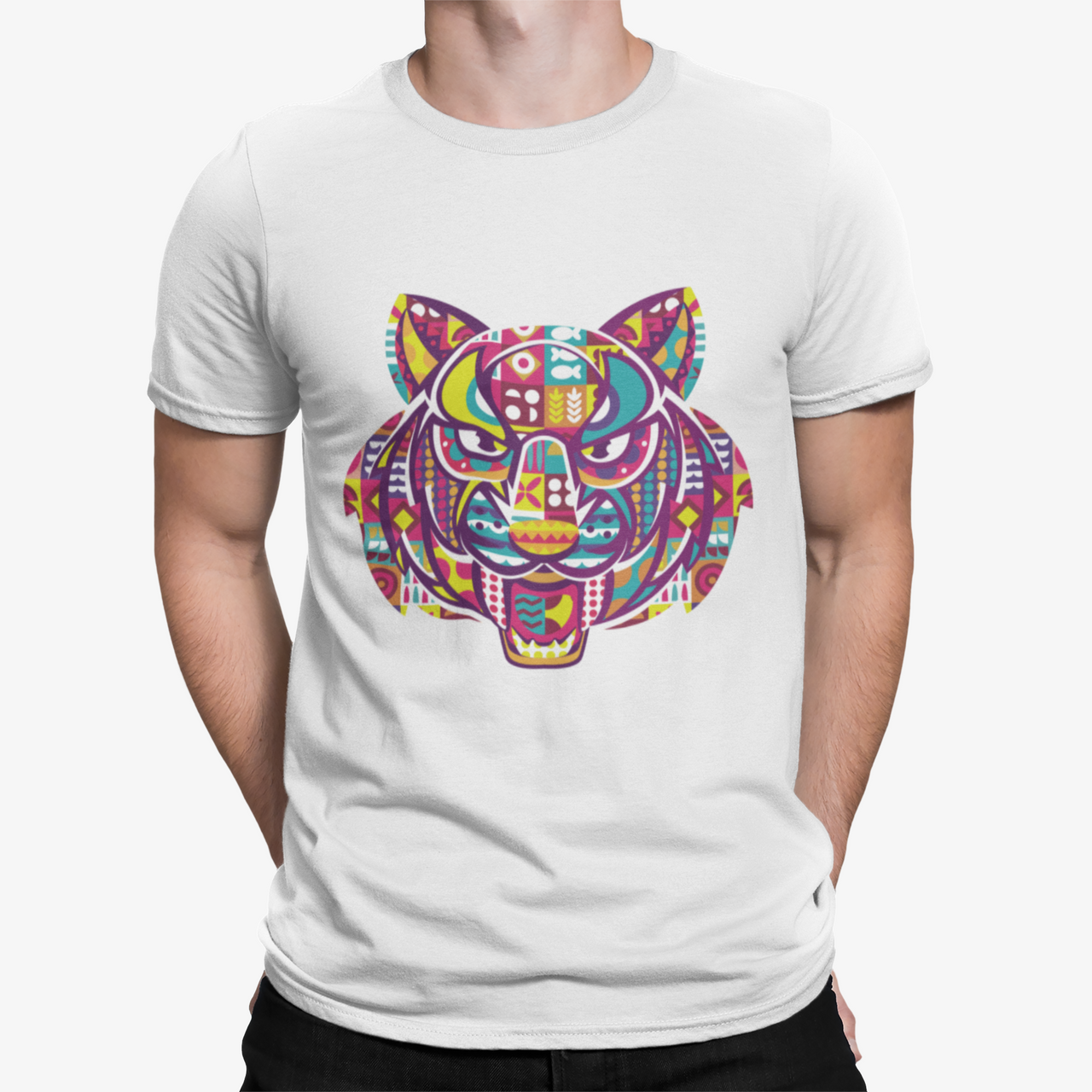 Camiseta Tigre Colors