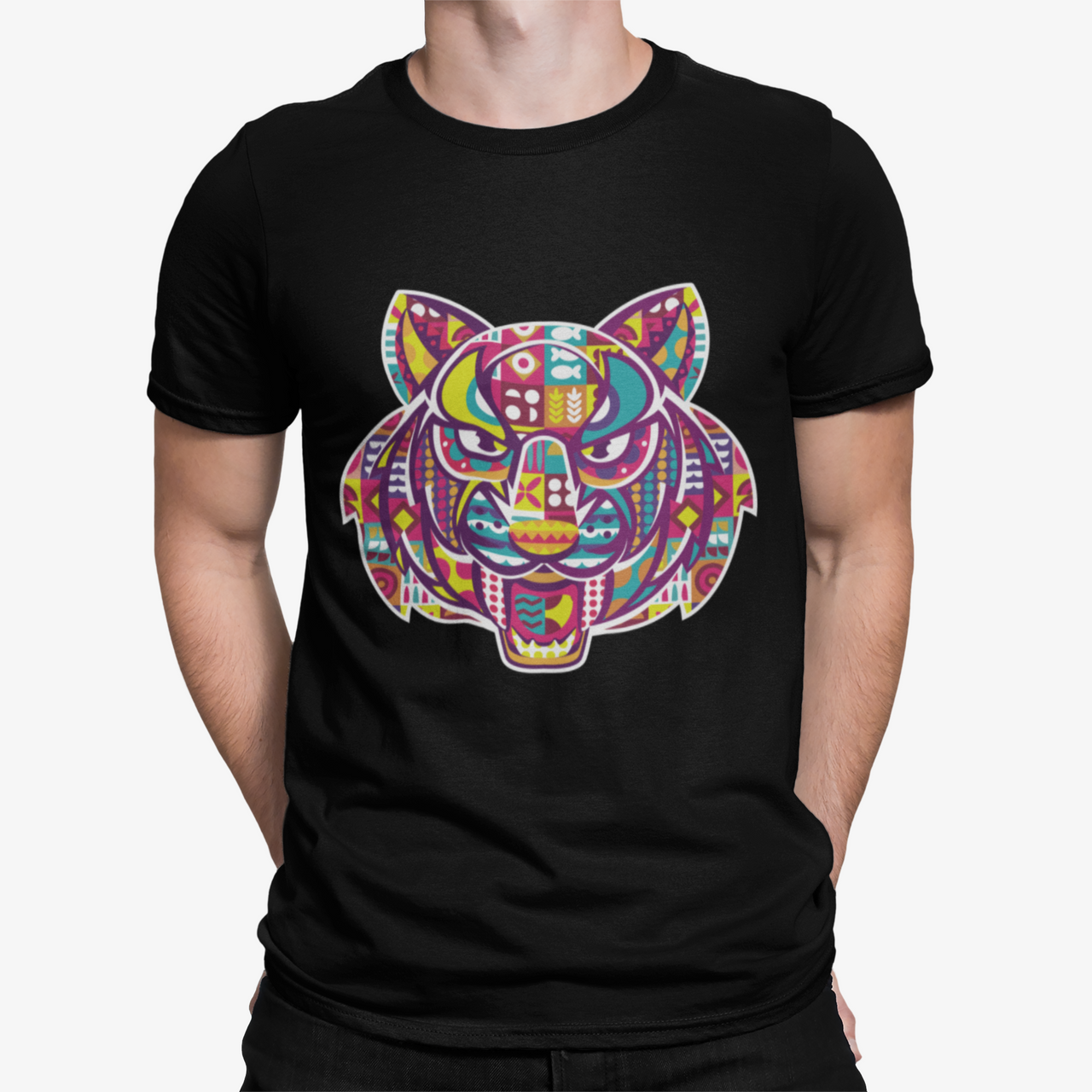 Camiseta Tigre Colors