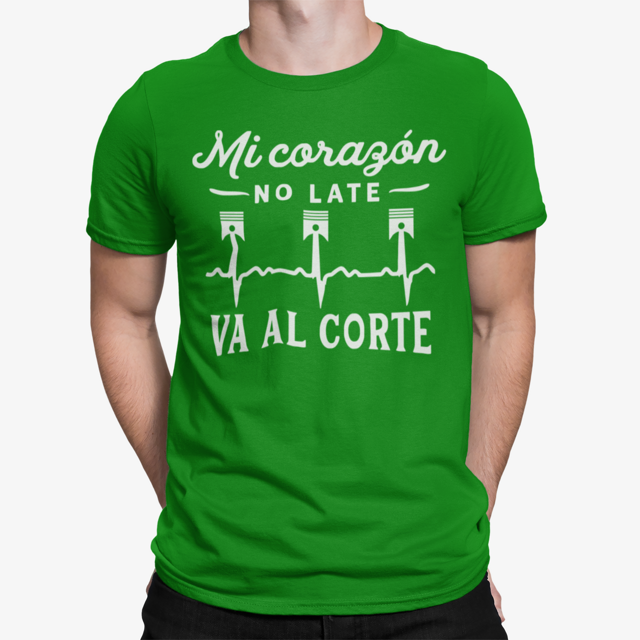 Camiseta Mi Corazón No Late Va Al Corte