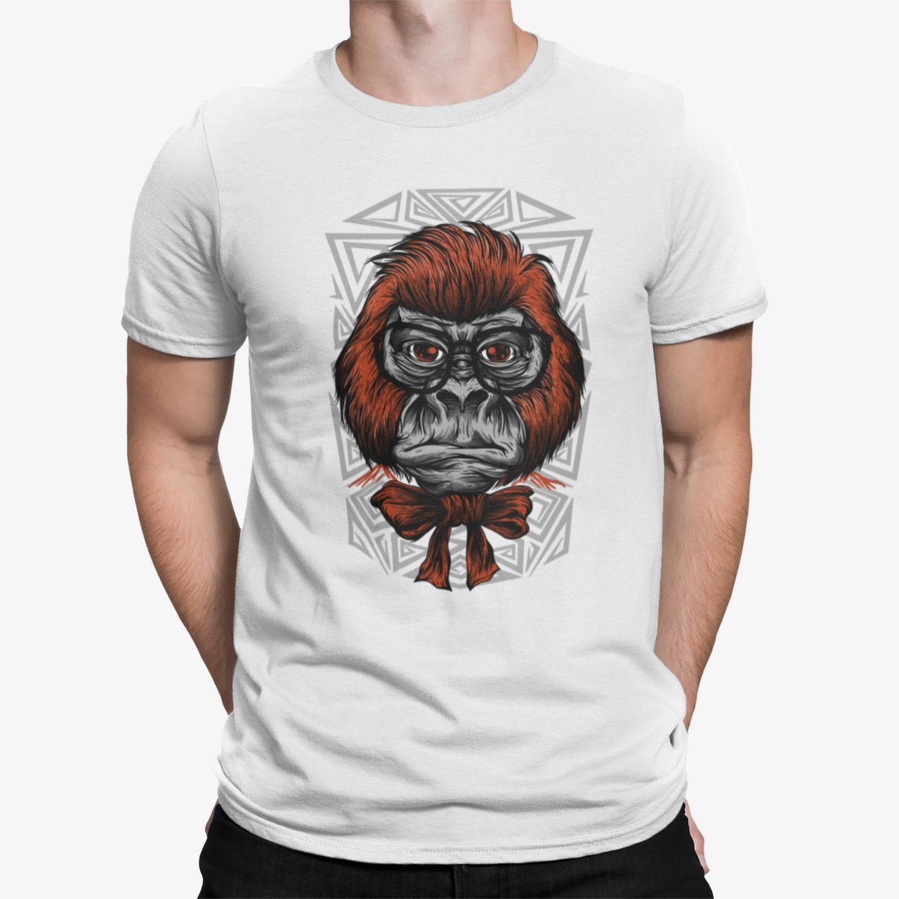 Camiseta Monkey Glasses