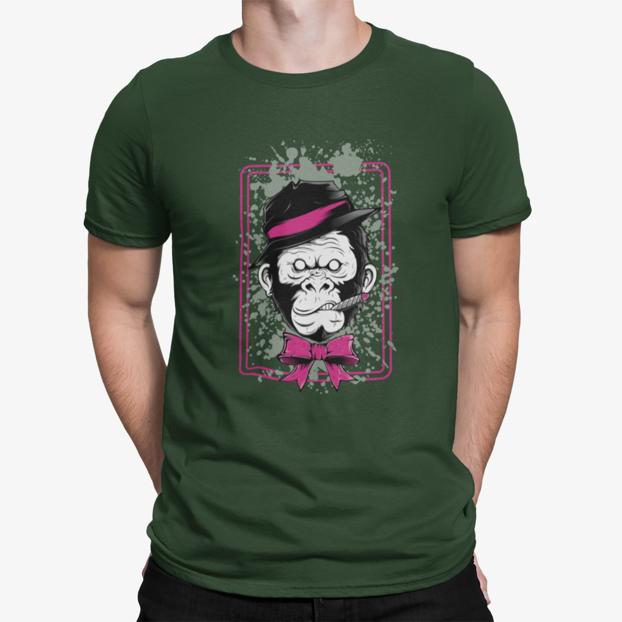 Camiseta Monkey Poker