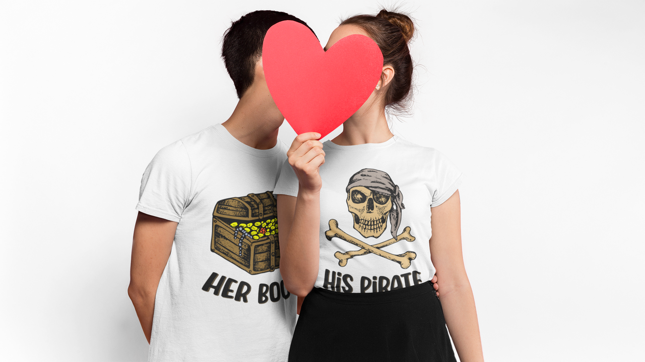 Camiseta His Pirate His Booty