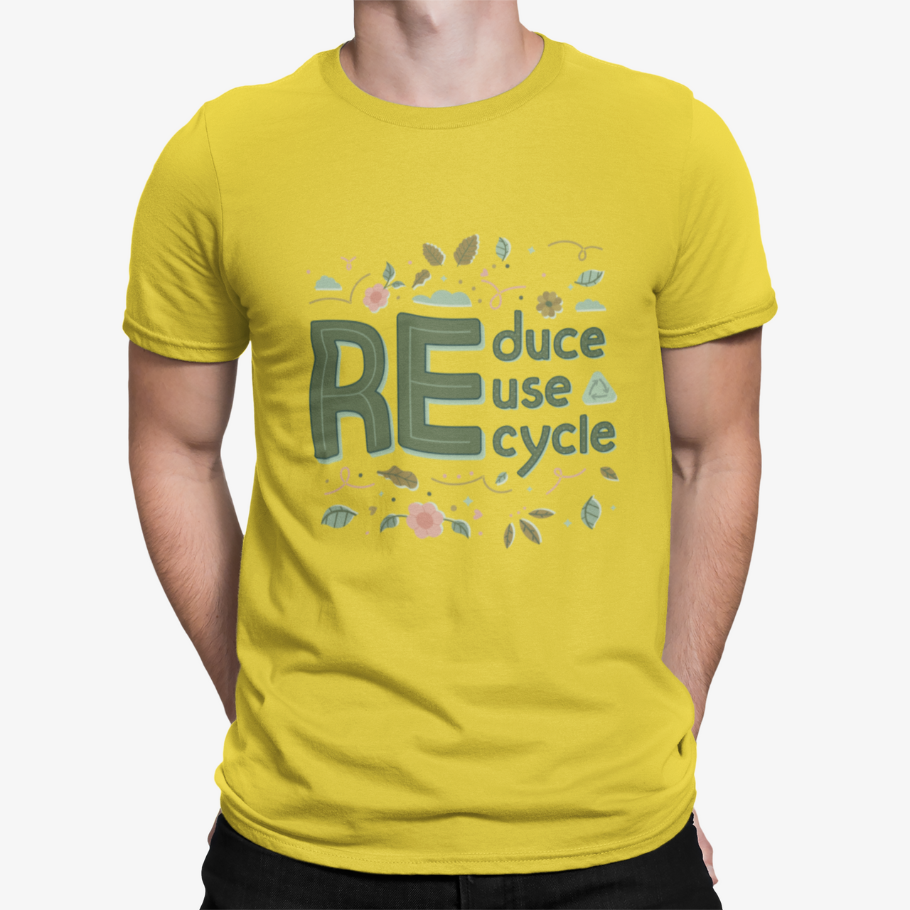 Camiseta Recycle Flowers