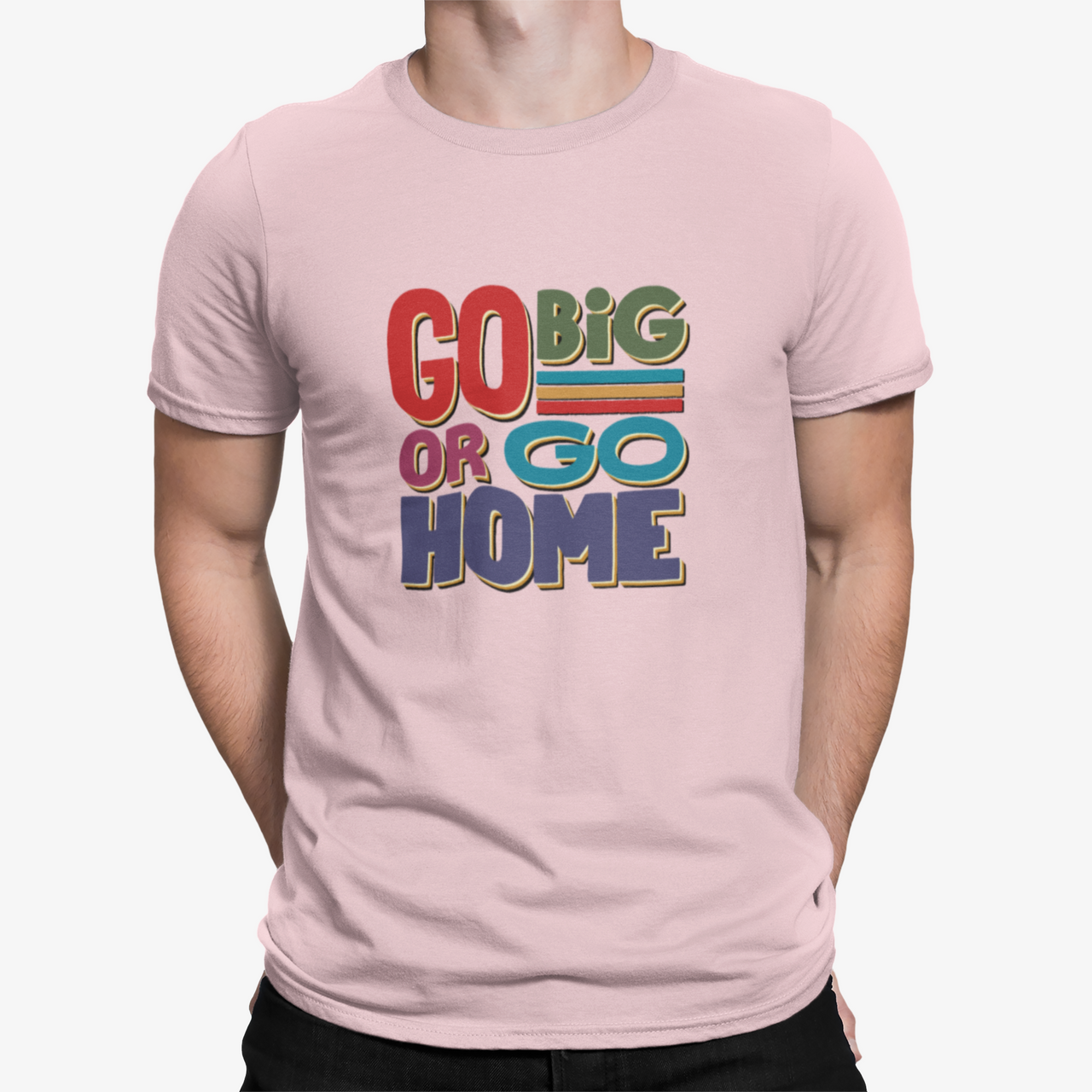 Camiseta Go Big Go Home