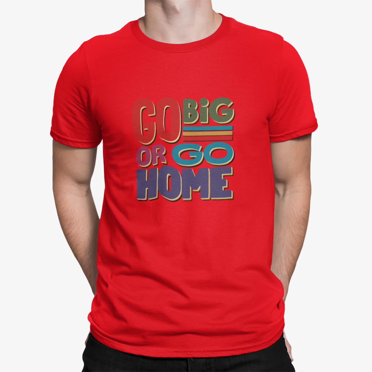 Camiseta Go Big Go Home