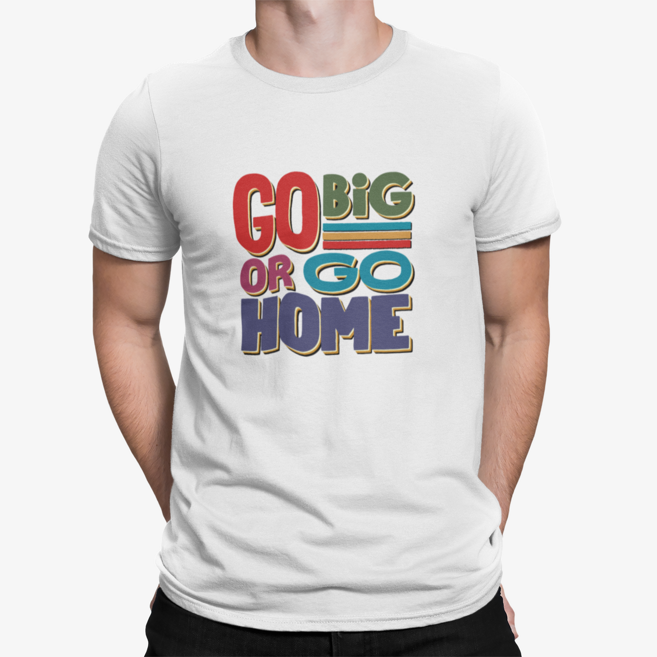 Camiseta Go Big Go Home