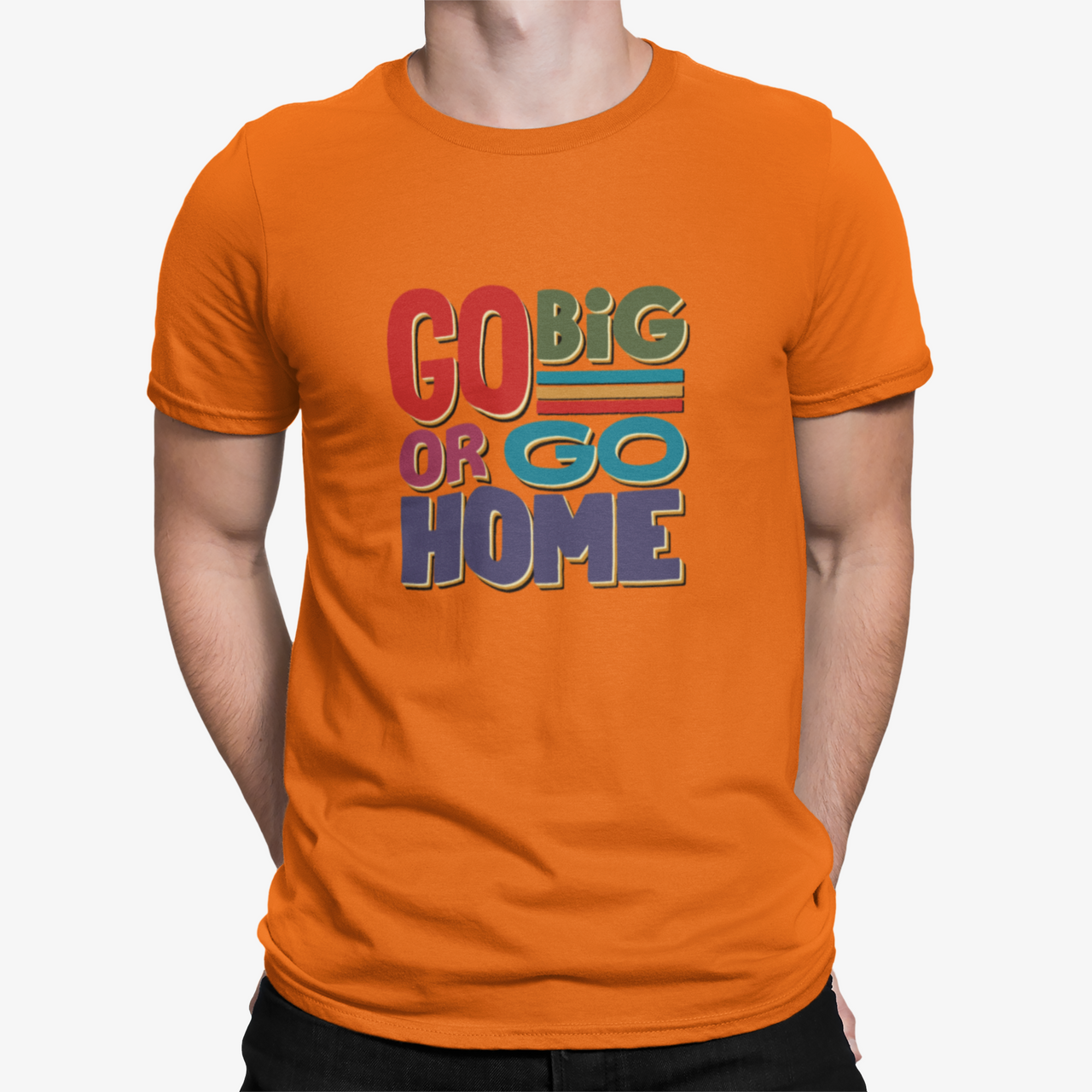 Camiseta Go Big Go Home