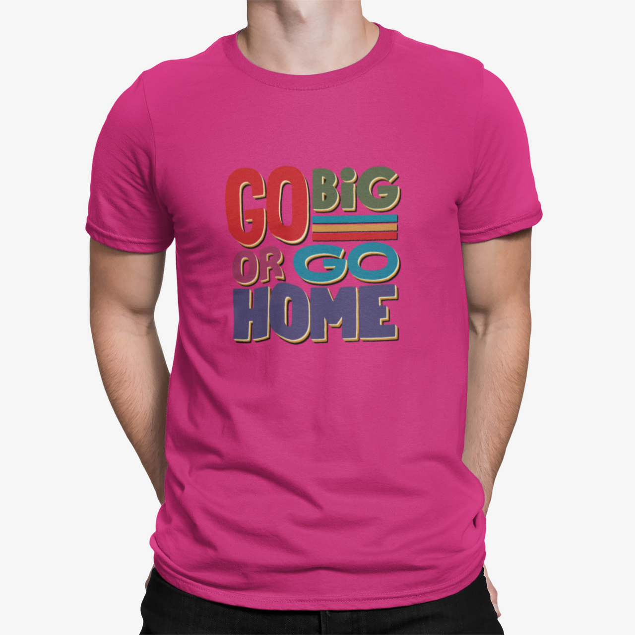 Camiseta Go Big Go Home