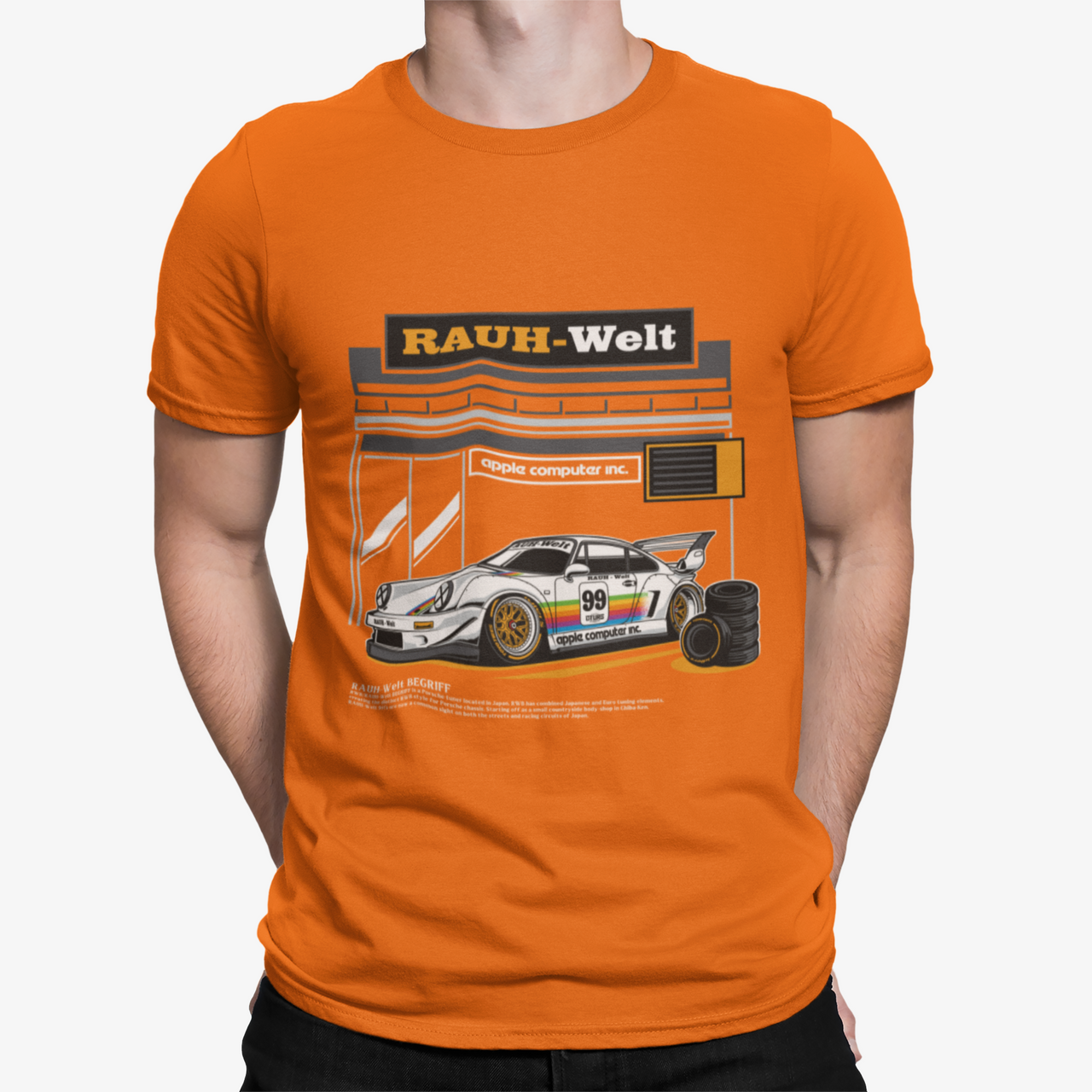 Camiseta 911 RWB Rainbow