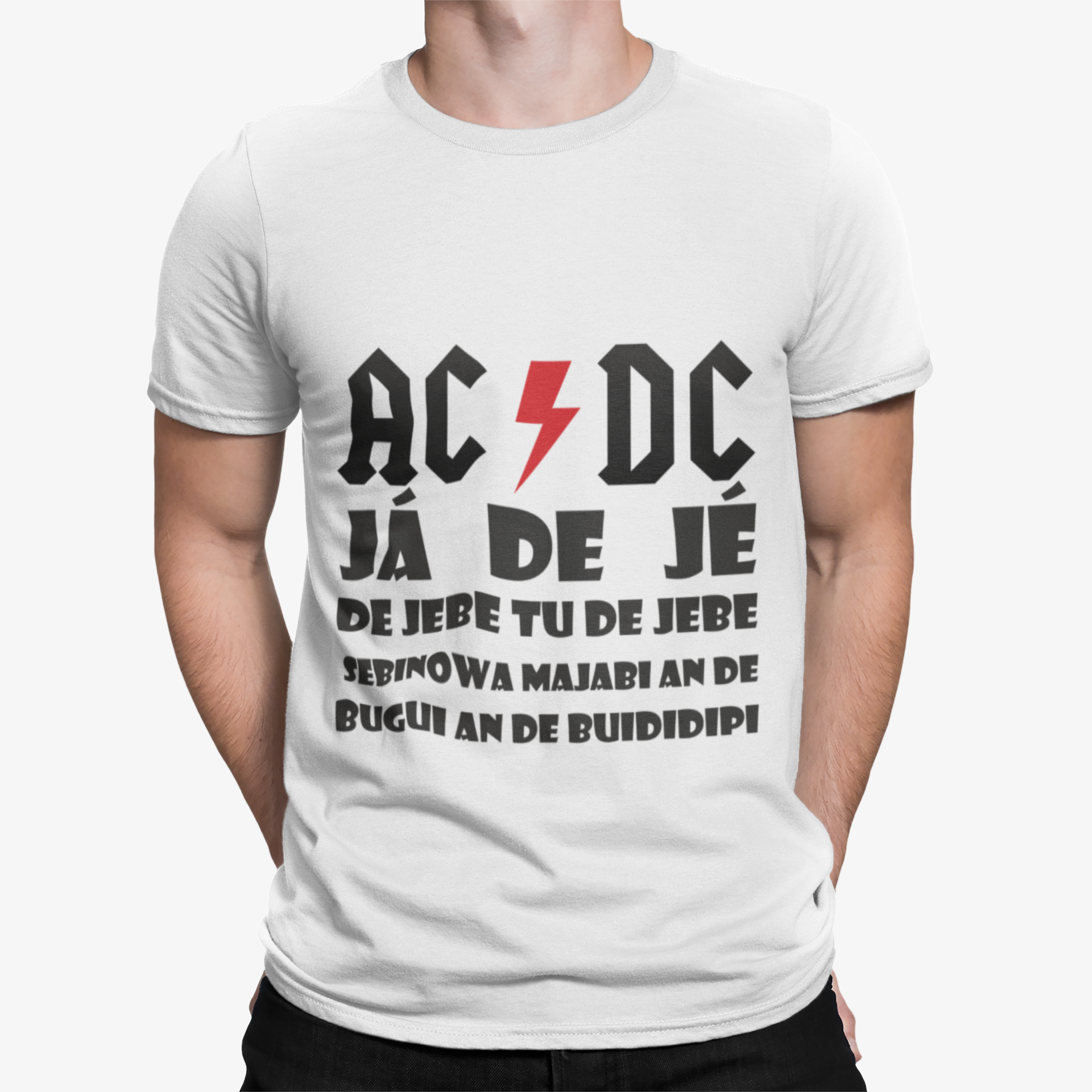 Camiseta ACDC Asereje