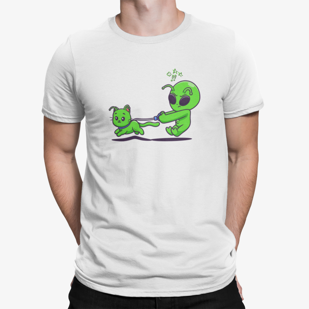 Camiseta Alien Cat