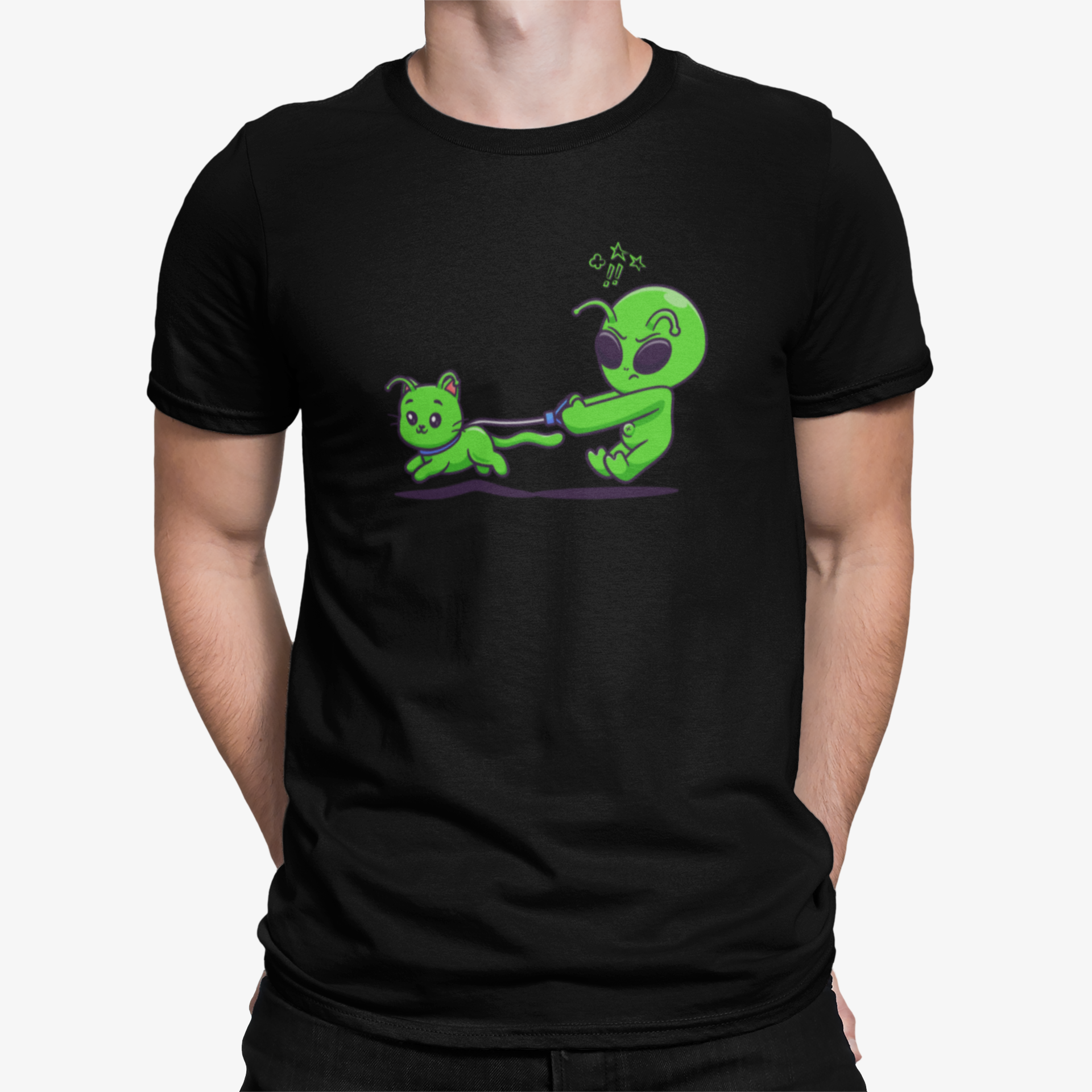 Camiseta Alien Cat