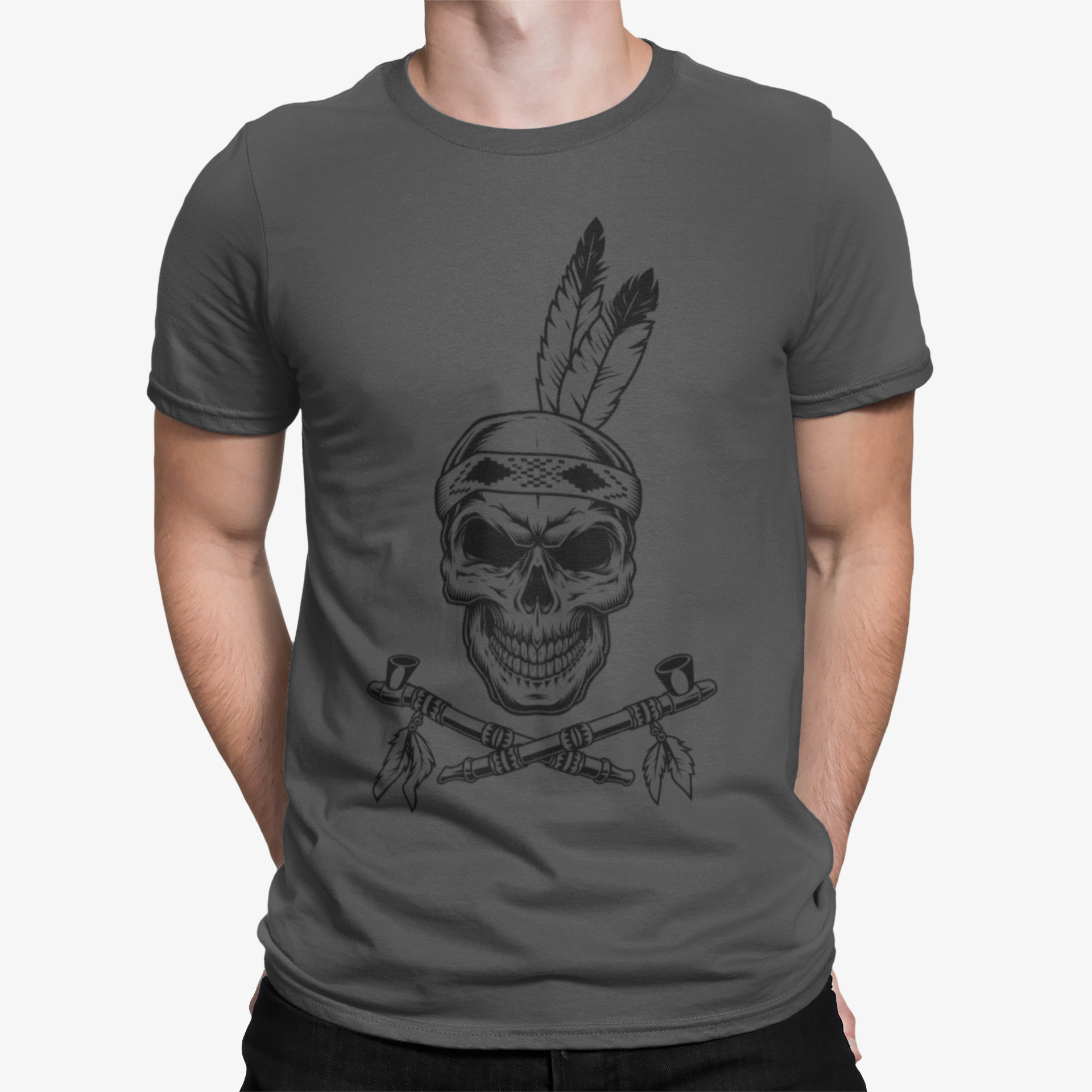 Camiseta American Skull