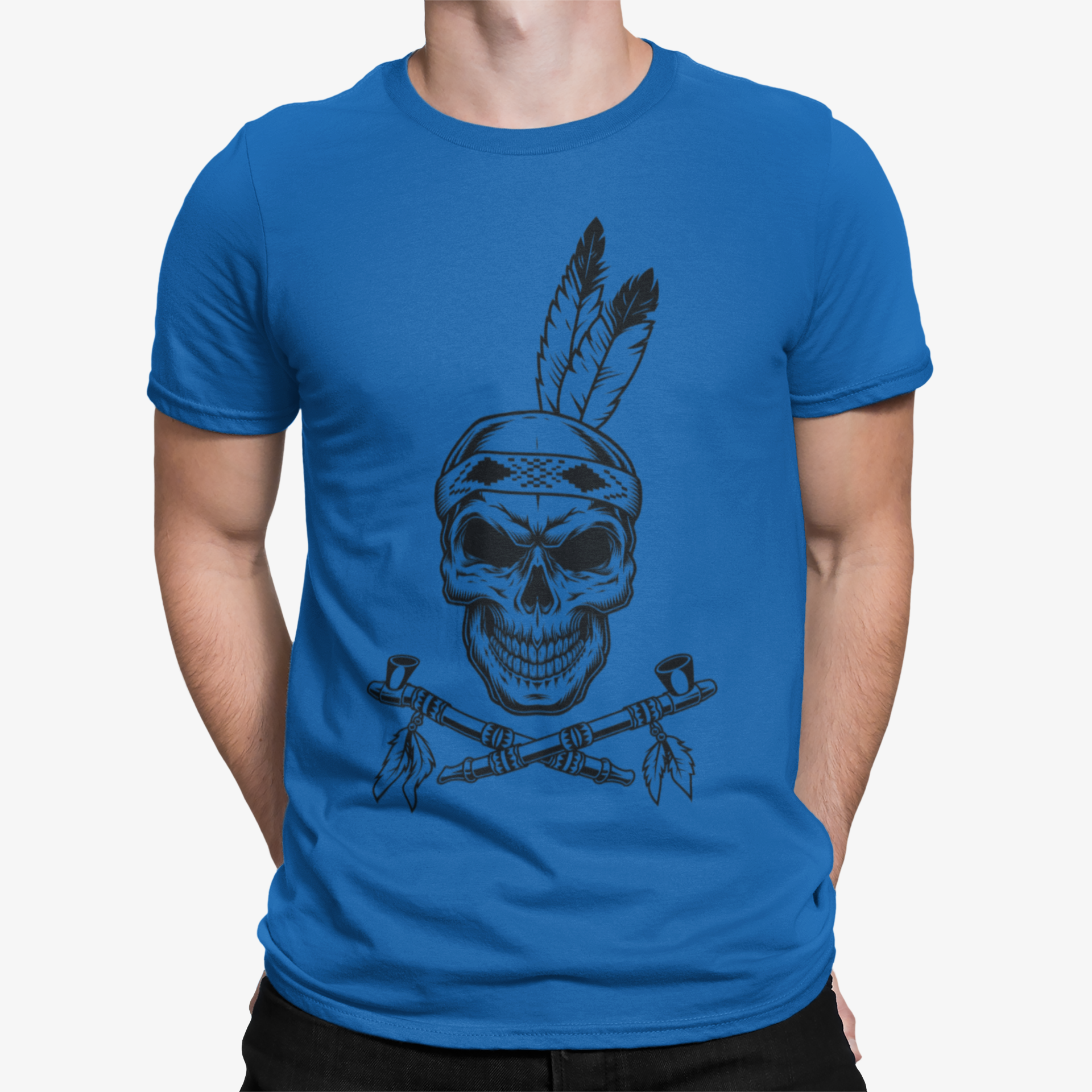 Camiseta American Skull