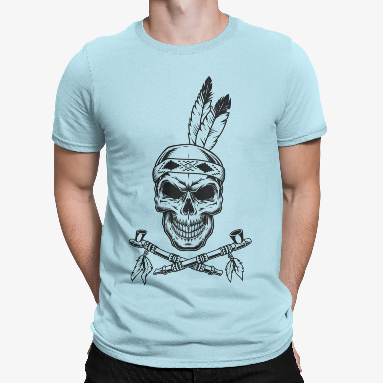 Camiseta American Skull