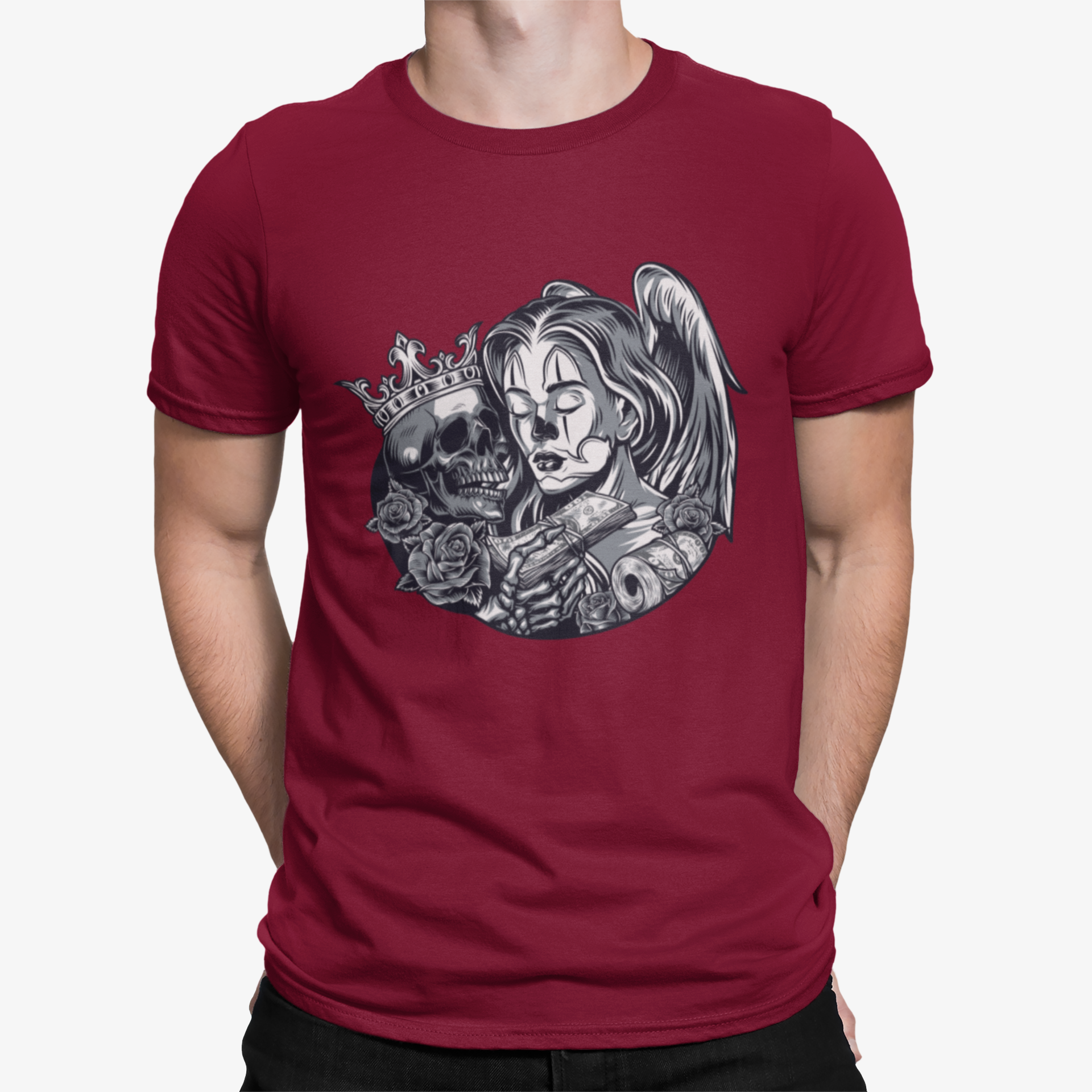 Camiseta Angel Skull