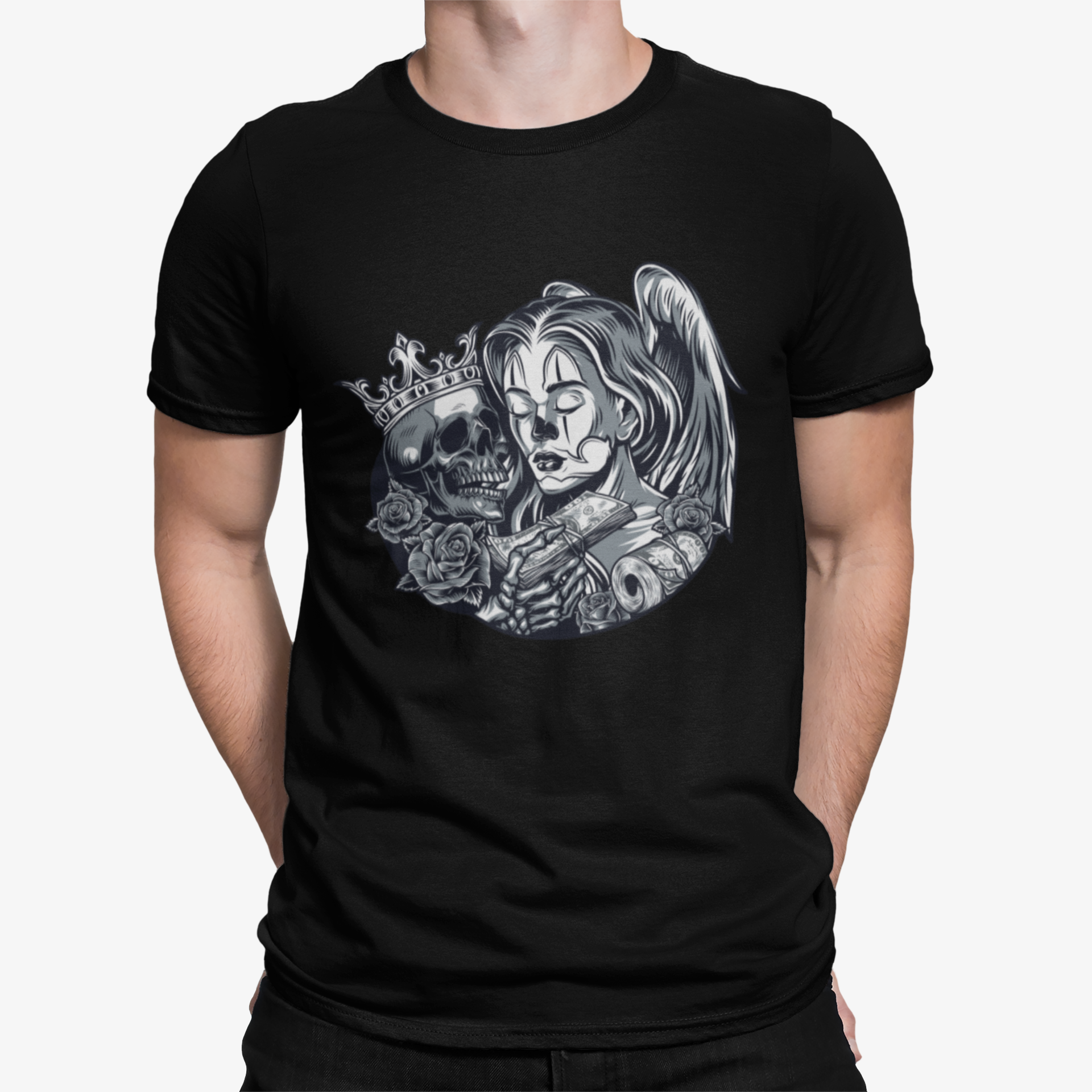 Camiseta Angel Skull