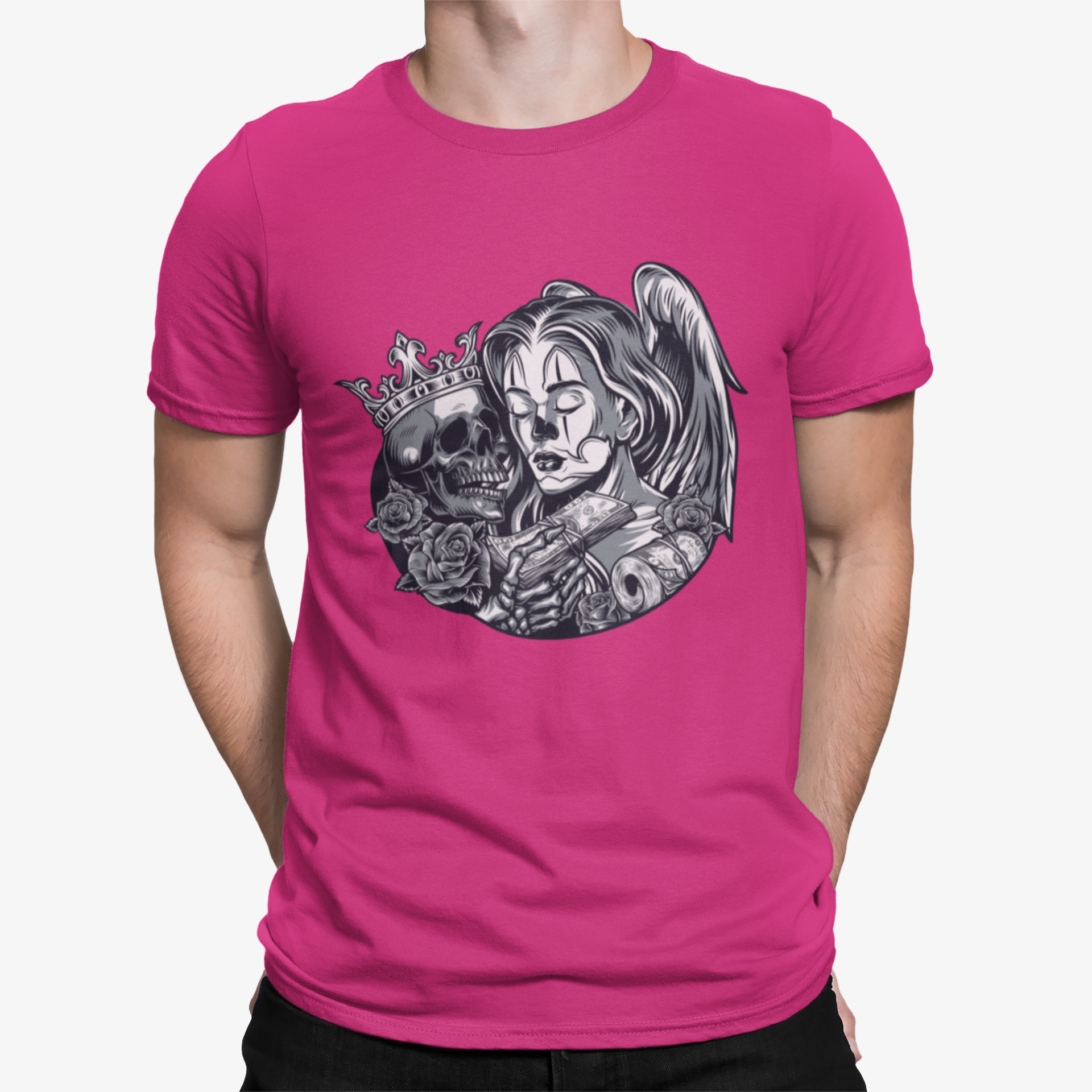 Camiseta Angel Skull