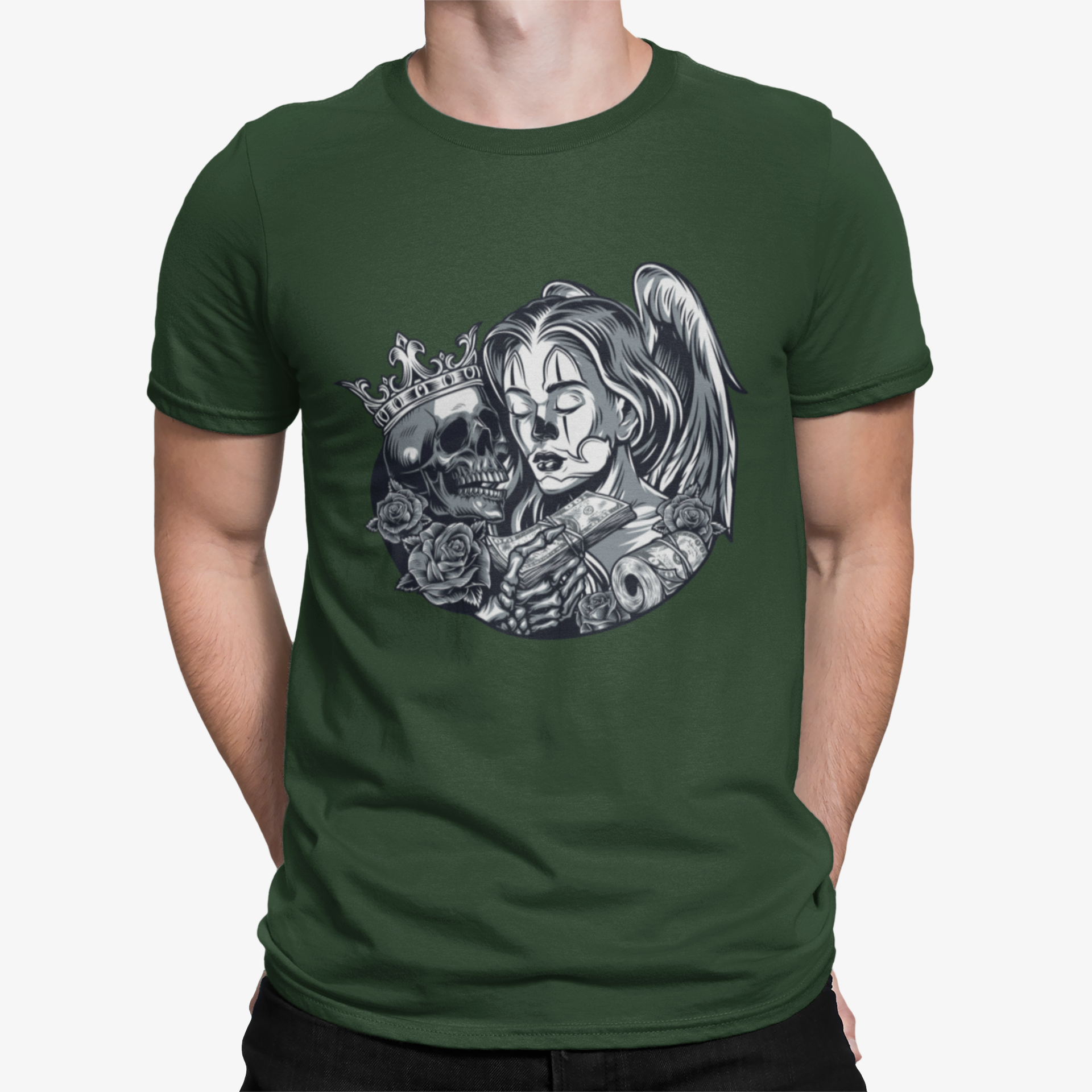 Camiseta Angel Skull