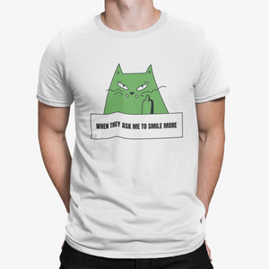 Camiseta Angry Cat