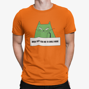 Camiseta Angry Cat