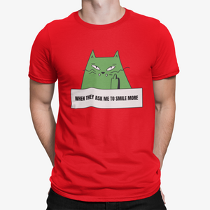 Camiseta Angry Cat