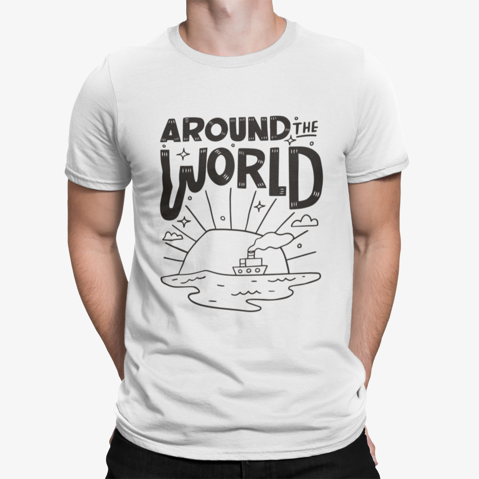 Camiseta Arround the World