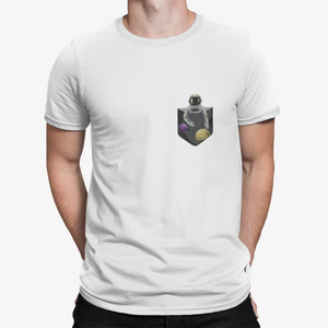 Camiseta Astronauta Bolsillo